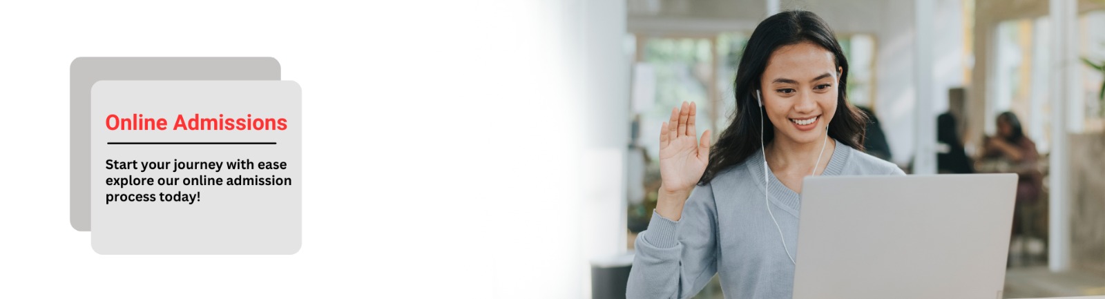 Online Addmission Banner Image